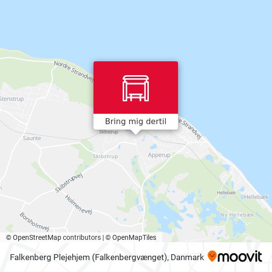 Falkenberg Plejehjem (Falkenbergvænget) kort