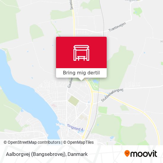 Aalborgvej (Bangsebrovej) kort