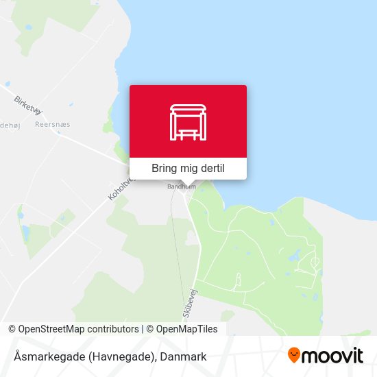 Åsmarkegade (Havnegade) kort