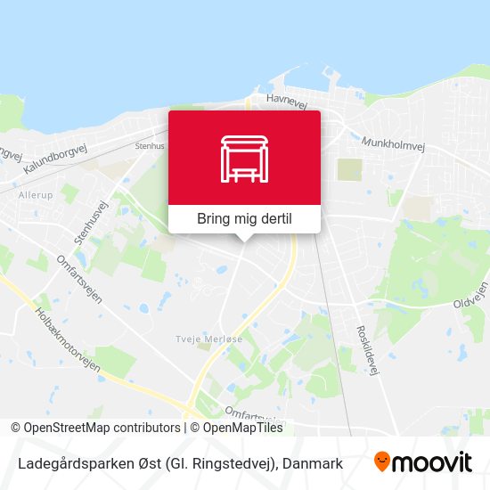 Ladegårdsparken Øst (Gl. Ringstedvej) kort