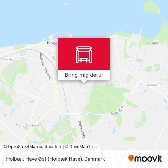 Holbæk Have Øst kort