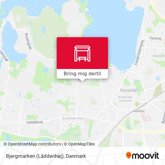 Bjergmarken (Låddenhøj) kort