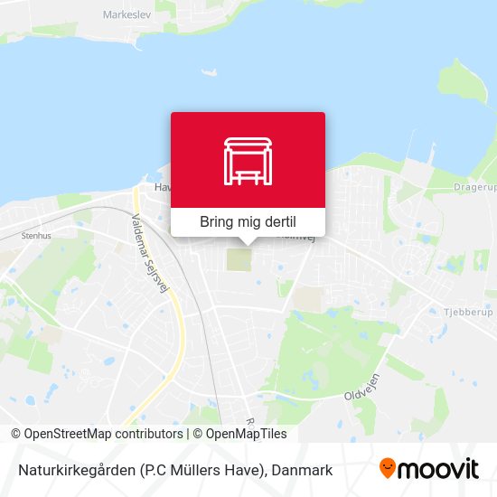 Naturkirkegården (P.C Müllers Have) kort