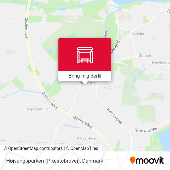 Højvangsparken (Præstebrovej) kort