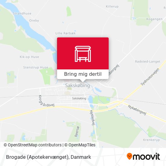 Brogade (Apotekervænget) kort
