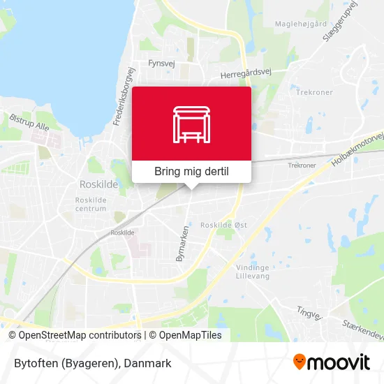 Bytoften (Byageren) kort