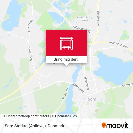 Sorø Storkro (Abildvej) kort