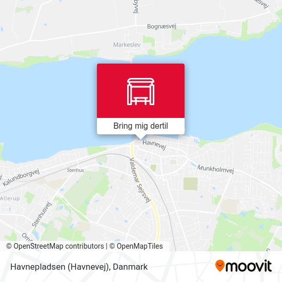 Havnepladsen (Havnevej) kort