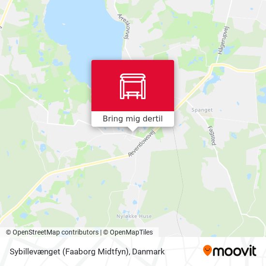 Sybillevænget (Faaborg Midtfyn) kort