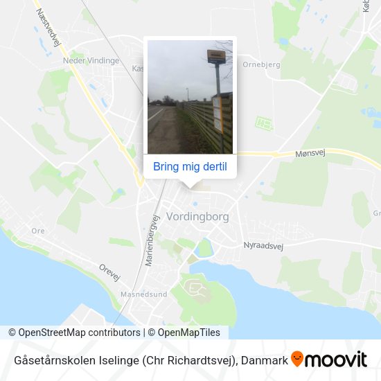 Gåsetårnskolen Iselinge (Chr Richardtsvej) kort