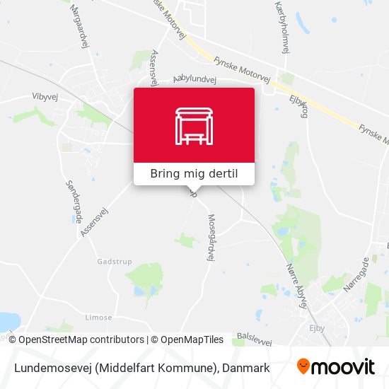 Lundemosevej (Middelfart Kommune) kort