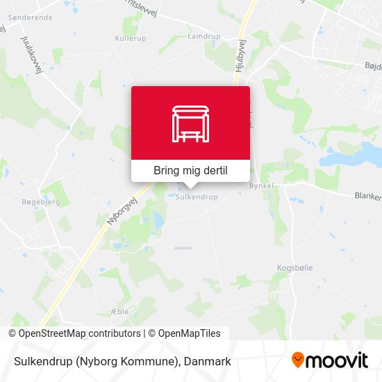Sulkendrup (Nyborg Kommune) kort