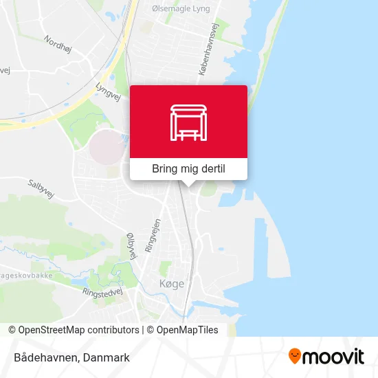 Bådehavnen kort