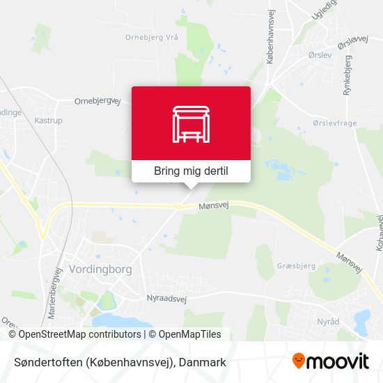 Søndertoften (Københavnsvej) kort