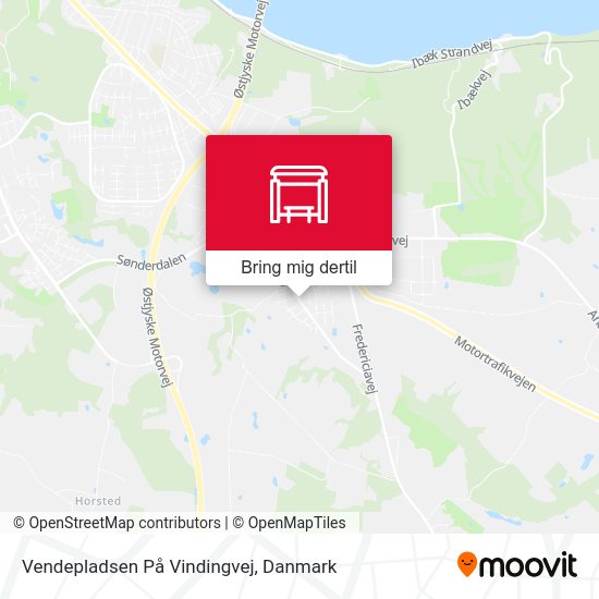 Vendepladsen På Vindingvej kort