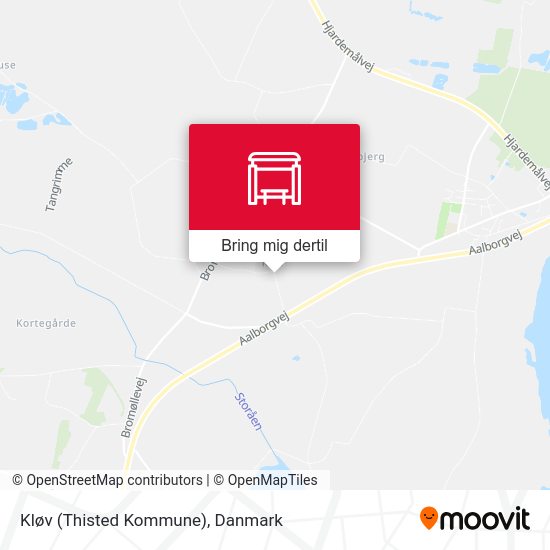 Kløv (Thisted Kommune) kort