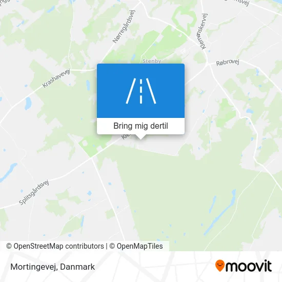 Mortingevej kort