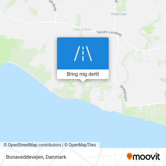 Bonaveddevejen kort