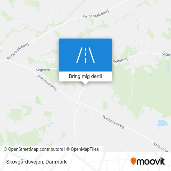Skovgårdsvejen kort