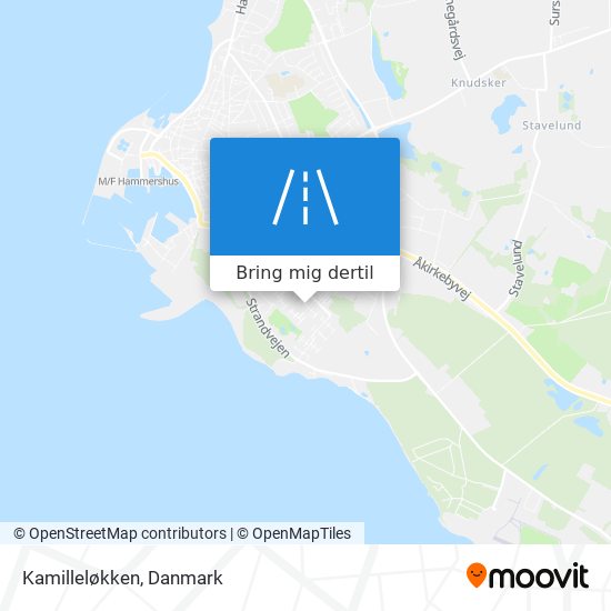 Kamilleløkken kort