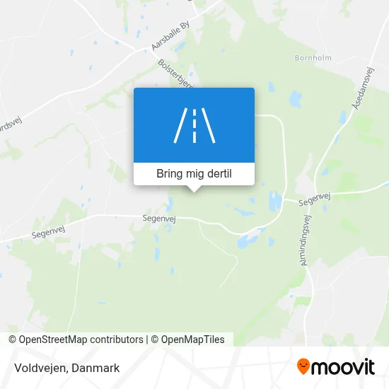 Voldvejen kort