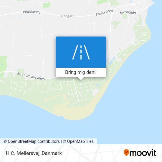 H.C. Møllersvej kort