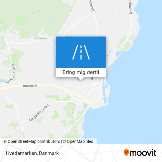 Hvedemarken kort