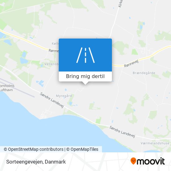 Sorteengevejen kort