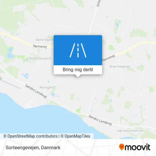 Sorteengevejen kort