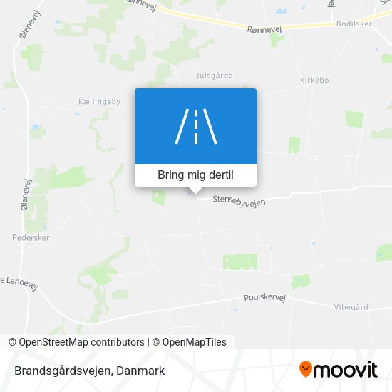 Brandsgårdsvejen kort