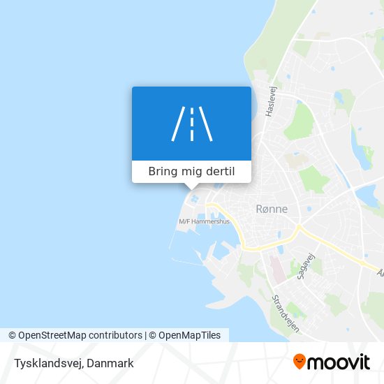 Tysklandsvej kort