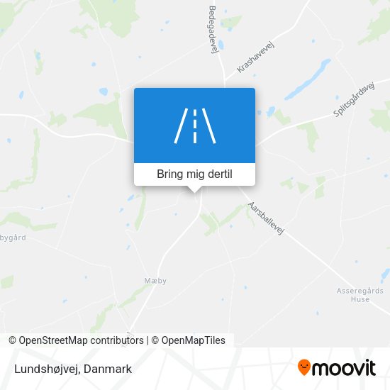 Lundshøjvej kort