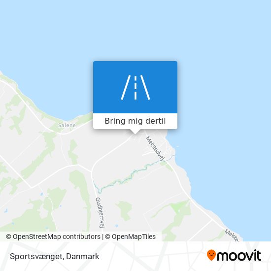 Sportsvænget kort