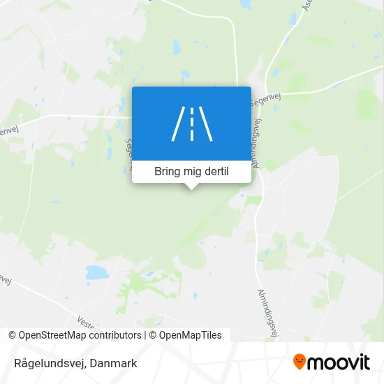 Rågelundsvej kort