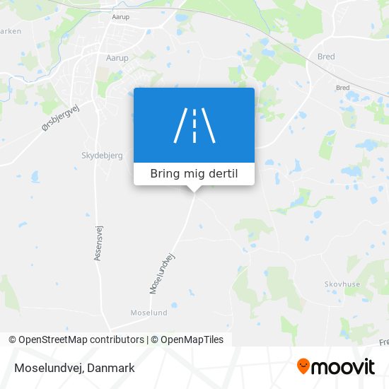 Moselundvej kort