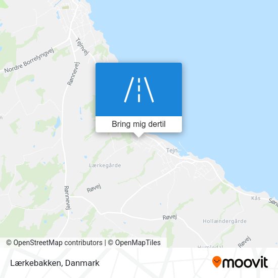 Lærkebakken kort