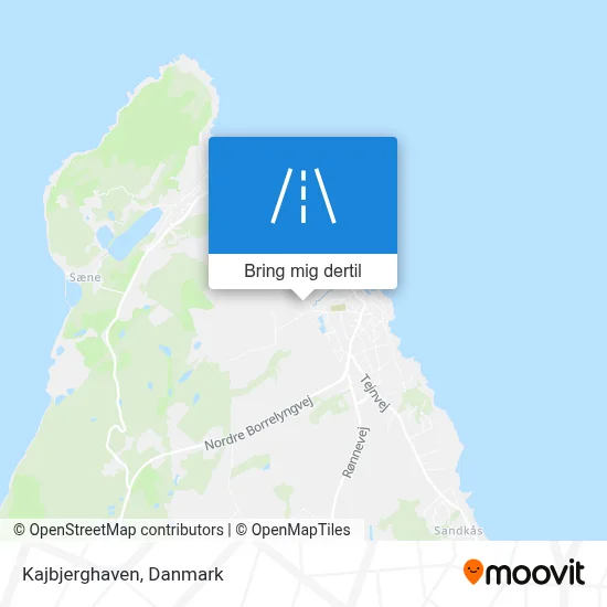 Kajbjerghaven kort