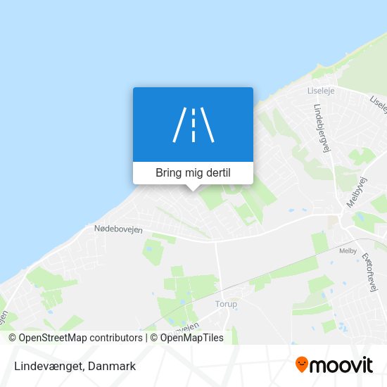 Lindevænget kort