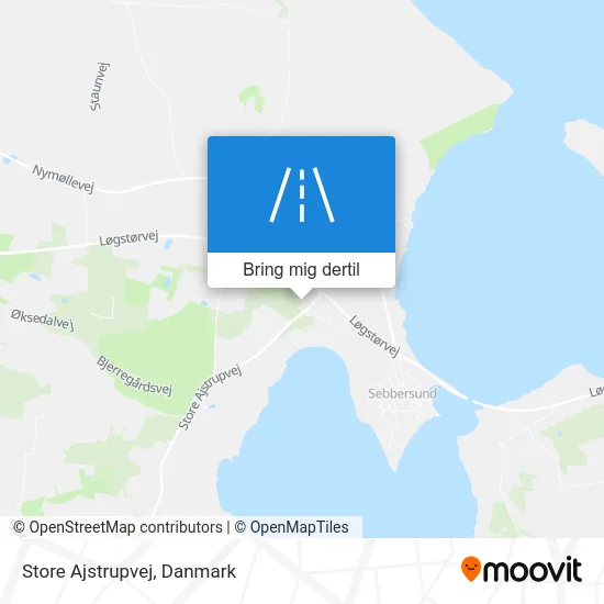 Store Ajstrupvej kort