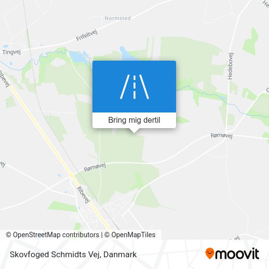 Skovfoged Schmidts Vej kort