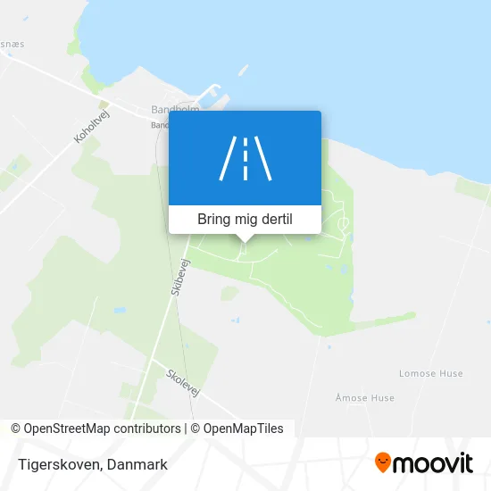 Tigerskoven kort