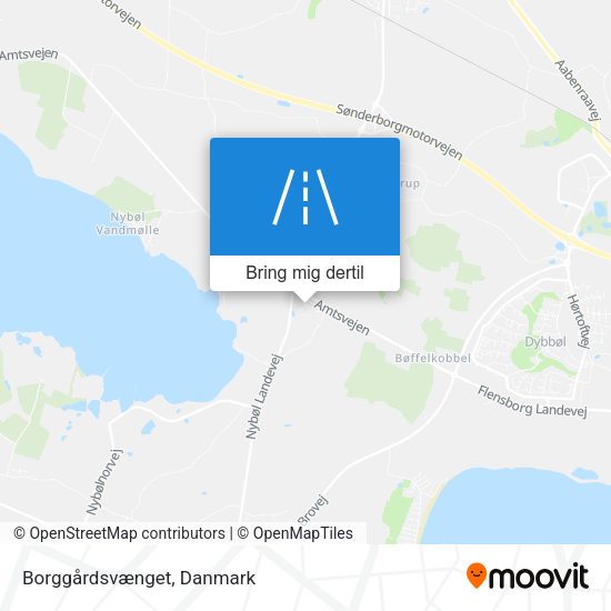 Borggårdsvænget kort