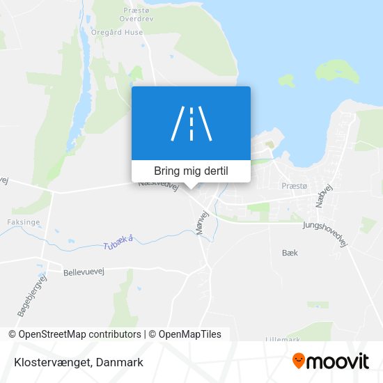 Klostervænget kort