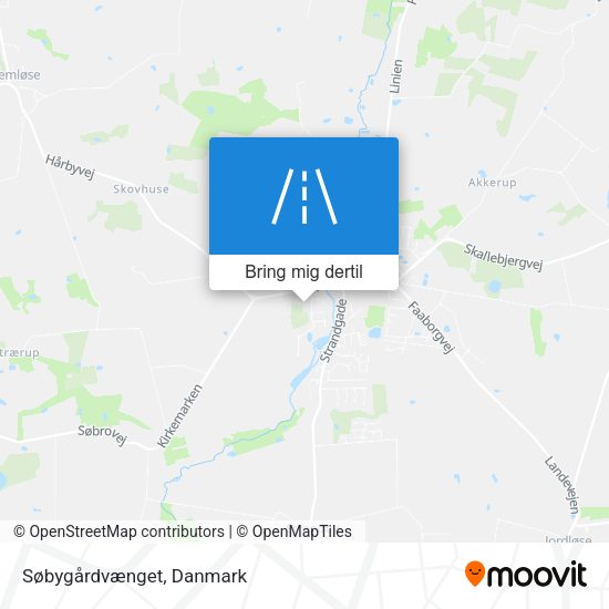 Søbygårdvænget kort