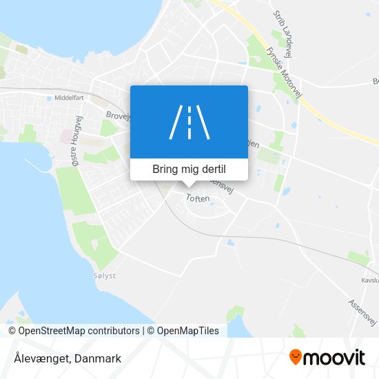 Ålevænget kort
