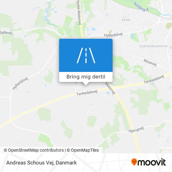 Andreas Schous Vej kort