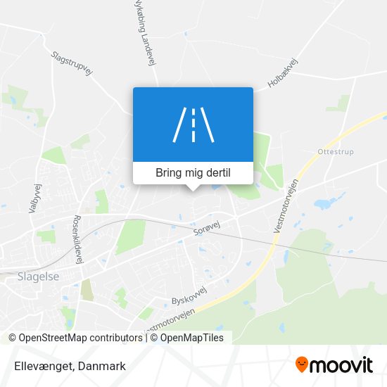 Ellevænget kort
