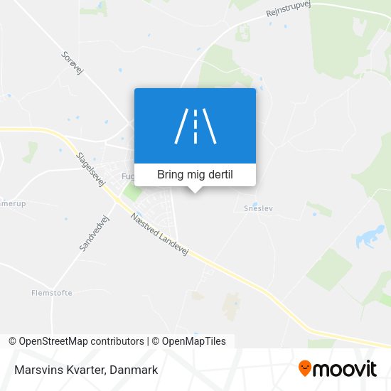 Marsvins Kvarter kort
