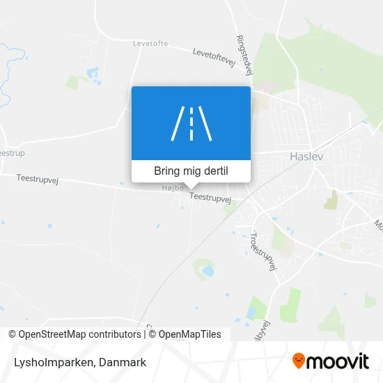 Lysholmparken kort