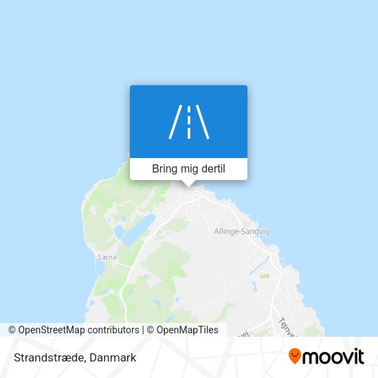 Strandstræde kort